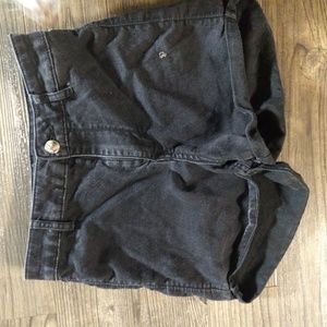High Waisted Jean Shorts